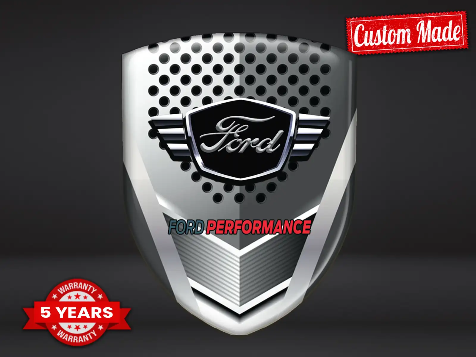 Ford Fensteraufkleber Racing Hochwertig Robust